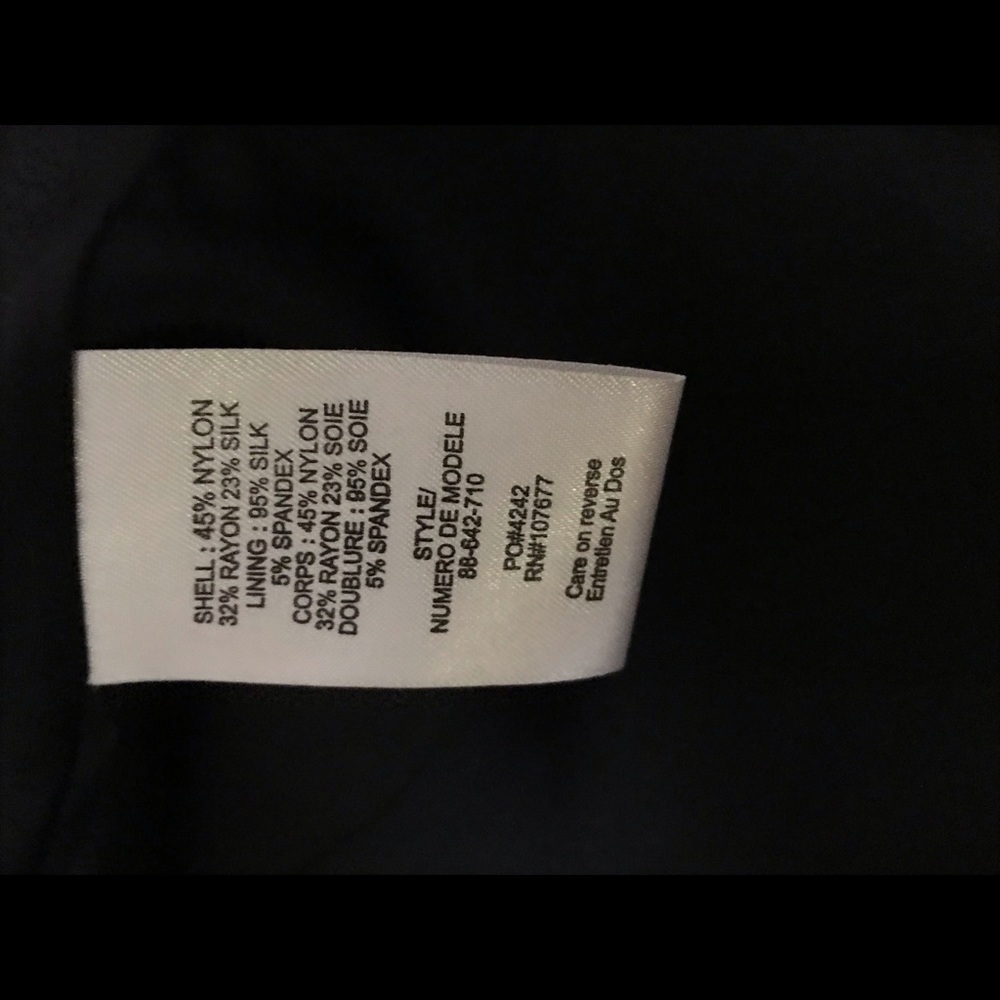 NWT Alice + Olivia One shoulder knee length dress - Picture 5 of 6